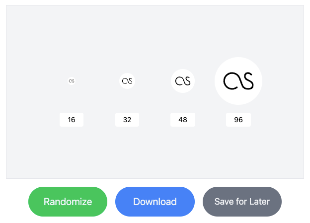 Random Favicon Generator